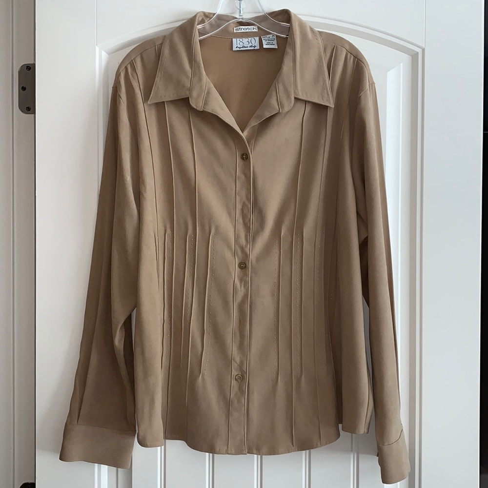 Women’s Suede Shirt